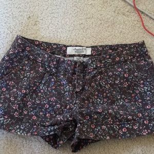 American rag floral shorts